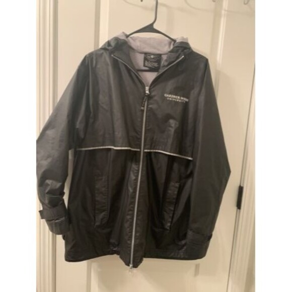 Gardner Webb University Bulldogs Jacket Zip Up Men's Size Small Black - Picture 1 of 7